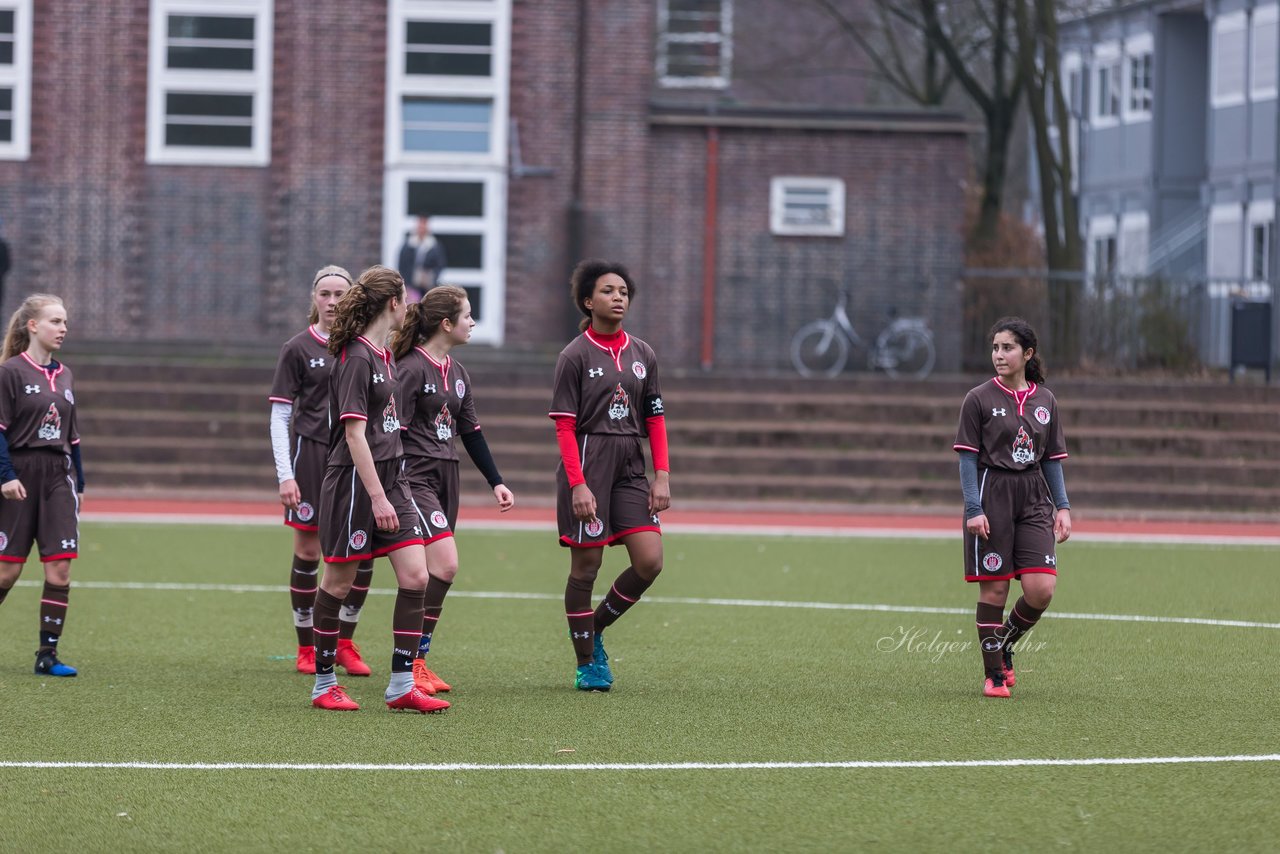 Bild 436 - B-Juniorinnen Walddoerfer - St.Pauli : Ergebnis: 4:1